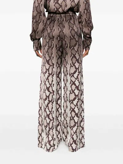 Stella Mccartney Printed Pajama Trousers In White