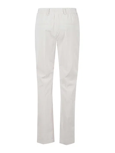 Eleventy Trousers In White