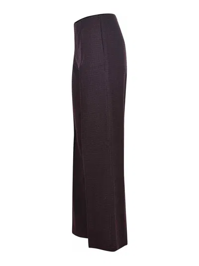 Alysi Pants Made Of Wool In Red