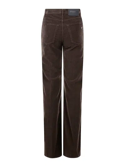 Dondup Trousers In Animal Print