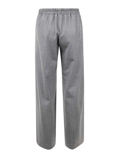 Via Masini 80 Trousers In Gray