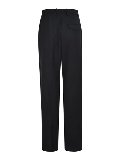 Alysi Trousers Made Of A Wool Blend In Animal Print