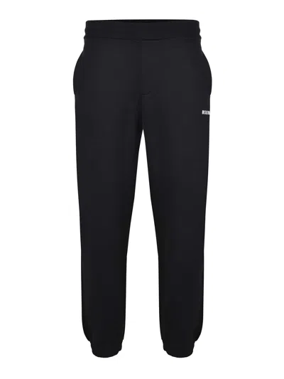 Msgm Pants Made Of Cotton In Multi