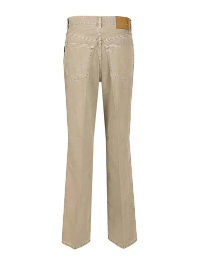 Haikure Ecru Soft Trousers In Sand