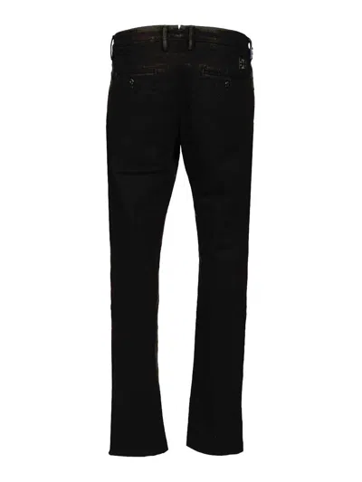 Jacob Cohen Slim-fit Chino Trousers In Black