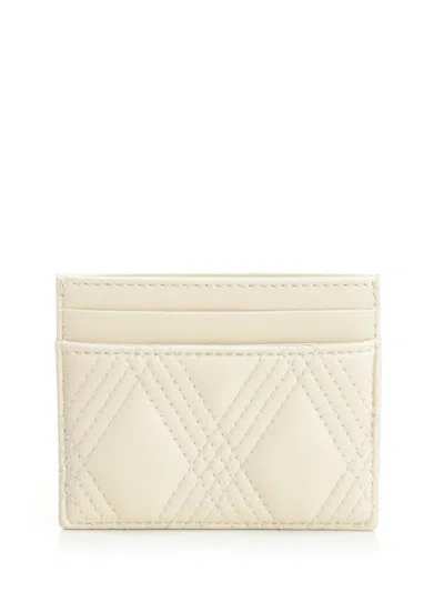 Valentino Off-white Quiltie 67 Card Holder In Neutral