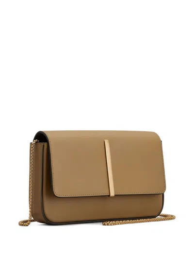 Tod's Flap Leather Mini Bag In Brown