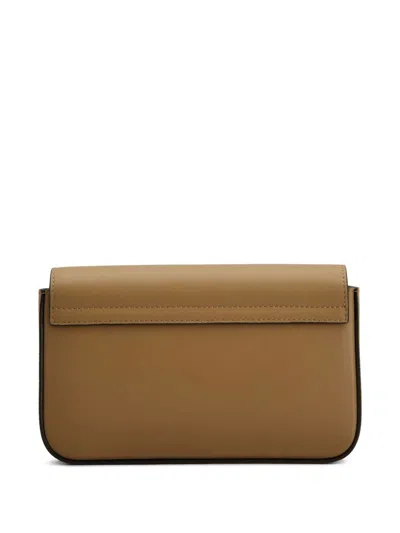 Tod's Flap Leather Mini Bag In Brown