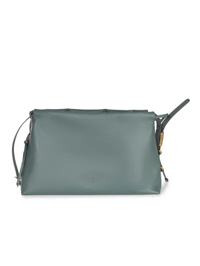 Pinko Bag Made Of Leather In Green