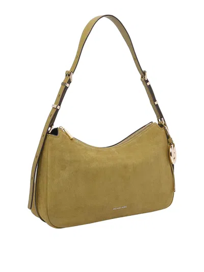 Michael Michael Kors Medium Nolita Shoulder Bag In Green