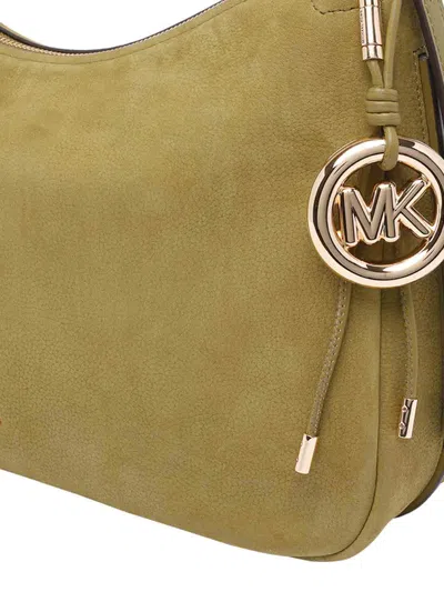 Michael Michael Kors Medium Nolita Shoulder Bag In Green