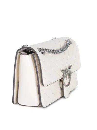 Pinko Bag  Made Of Nappa Leather In White