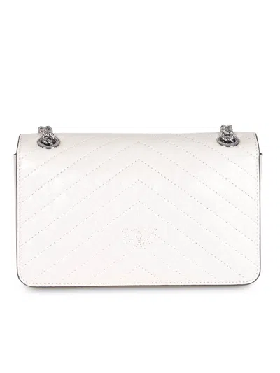 Pinko Bag  Made Of Nappa Leather In White