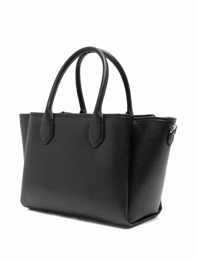 Emporio Armani Medium Tote Bag In Black