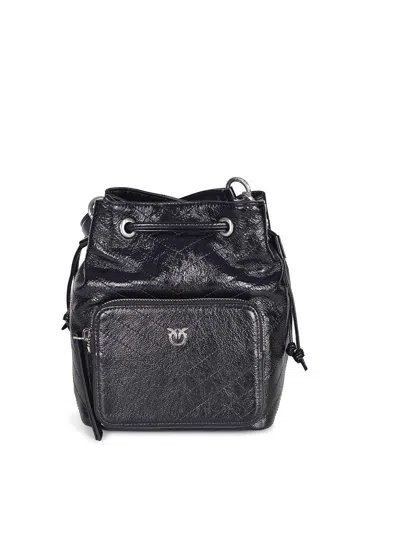 Pinko Bag Made Of Leather In Black