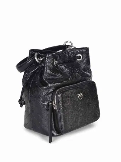 Pinko Bag Made Of Leather In Black