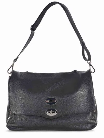 Zanellato Bag   Made Of Hammered Leather In Black