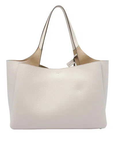 Tod's Tods Medium Leather Tote Bag In Sand