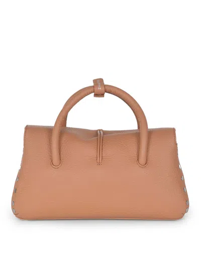 Zanellato Bag Made Of Hammered Leather In White