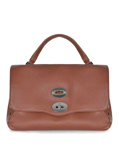 Zanellato Bag Made Of Hammered Leather In Brown