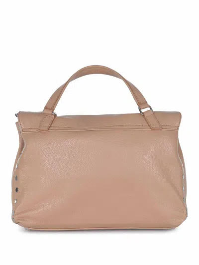 Zanellato Bag Made Of Hammered Leather In Sand