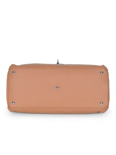 Zanellato Bag Made Of Hammered Leather In White