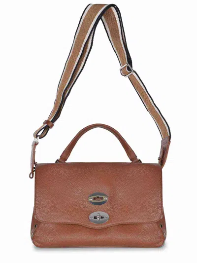 Zanellato Bag Made Of Hammered Leather In Brown