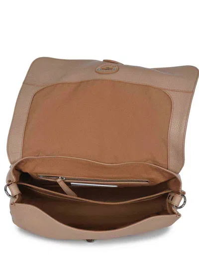 Zanellato Bag Made Of Hammered Leather In Sand