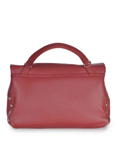 Zanellato Bag Made Of Hammered Leather In Red