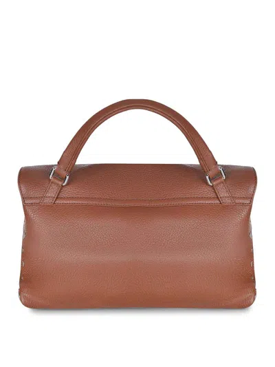 Zanellato Bag Made Of Hammered Leather In Brown
