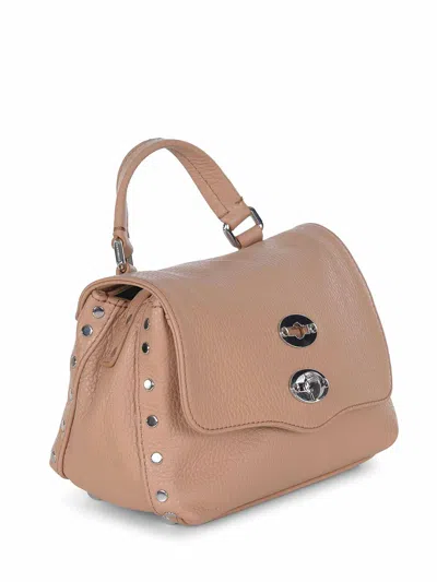 Zanellato Bag Made Of Hammered Leather In Sand