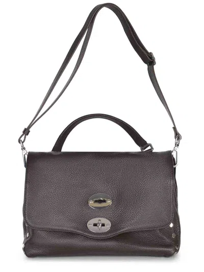 Zanellato Bag Made Of Hammered Leather In Brown