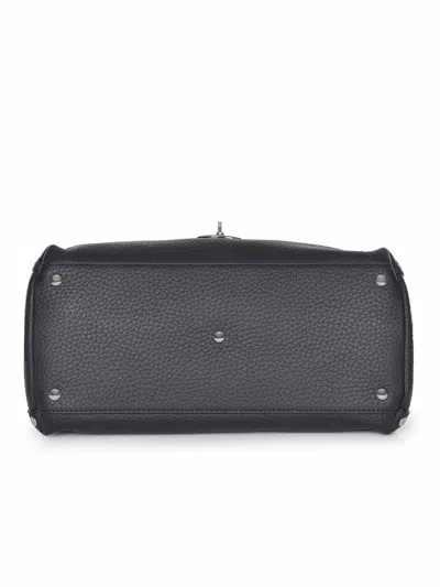 Zanellato Bag Made Of Hammered Leather In Black