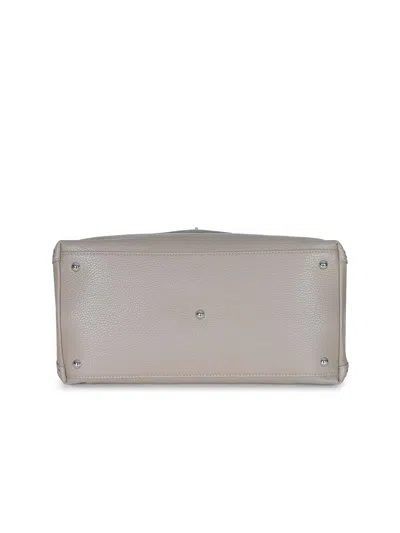 Zanellato Bag Made Of Hammered Leather In Gray