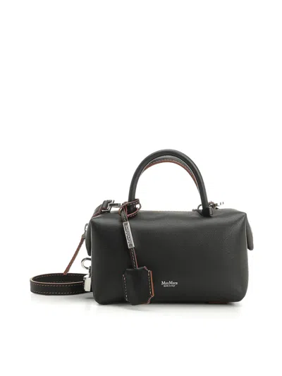 Max Mara Small Satchel Bag In Black
