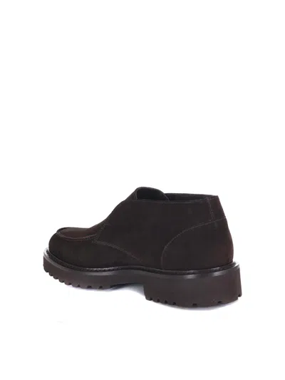 Doucal's Sneaker Chukka Parabout (gm) Brown+brown Sole In Brown