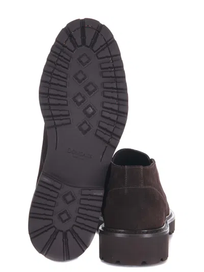 Doucal's Sneaker Chukka Parabout (gm) Brown+brown Sole In Brown