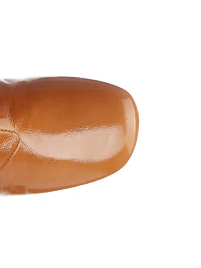 Forte Forte Knee-high Block-heel Boots In Orange