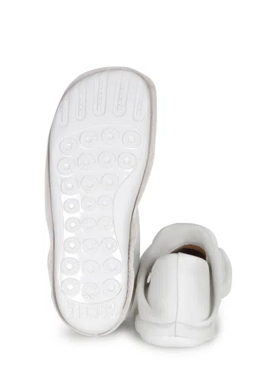 Camper Shoes By Issey Miyakemade Of Calfskin In White