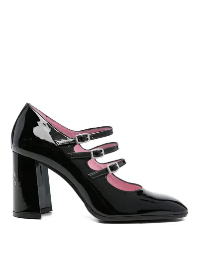 Carel Paris Keel Patent Leather Pumps In Black