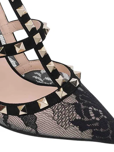 Valentino Rockstud Decollete In Black