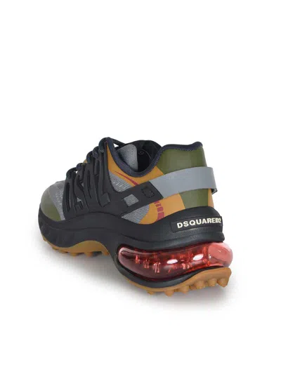 Dsquared2 Sneakers Made Of Polyester In Multi