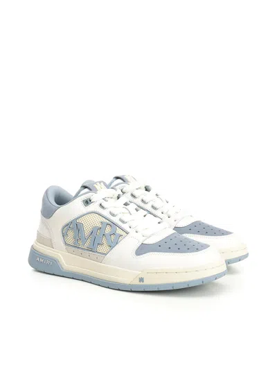 Amiri Low Top Star Perforated Sneakers In Blue