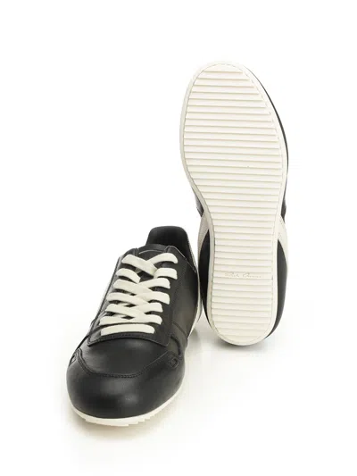 Rick Owens Minimal Sneakers In Black