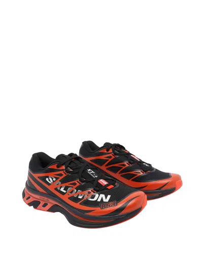 Mm6 Maison Margiela Performance-driven Sneakers With Mesh Upper And High-contrast Accents In Multi