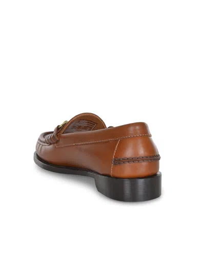 Sebago Moccasin Made Of Smooth Leather In Brown
