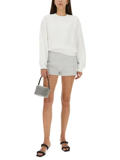 Alexander Wang T Alexanderwang.t Essential Sweatshirt In Black