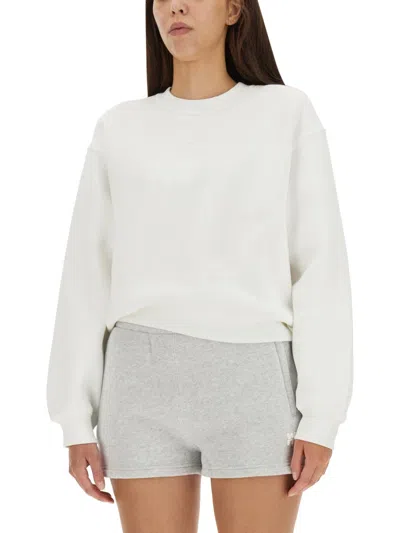 Alexander Wang T Alexanderwang.t Essential Sweatshirt In Black