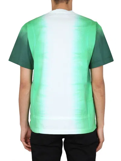 Ambush Round Neck Regular Fit T-shirt For Men In Green
