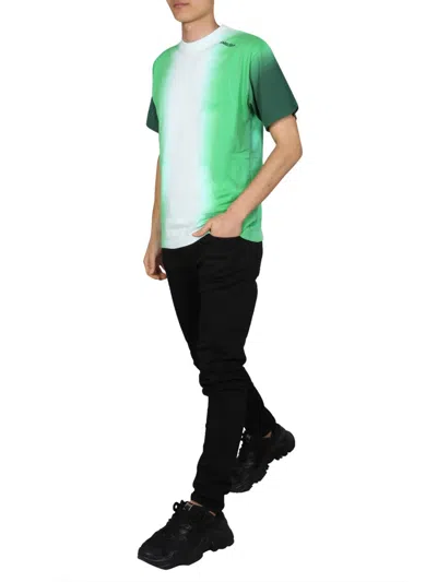Ambush Round Neck Regular Fit T-shirt For Men In Green